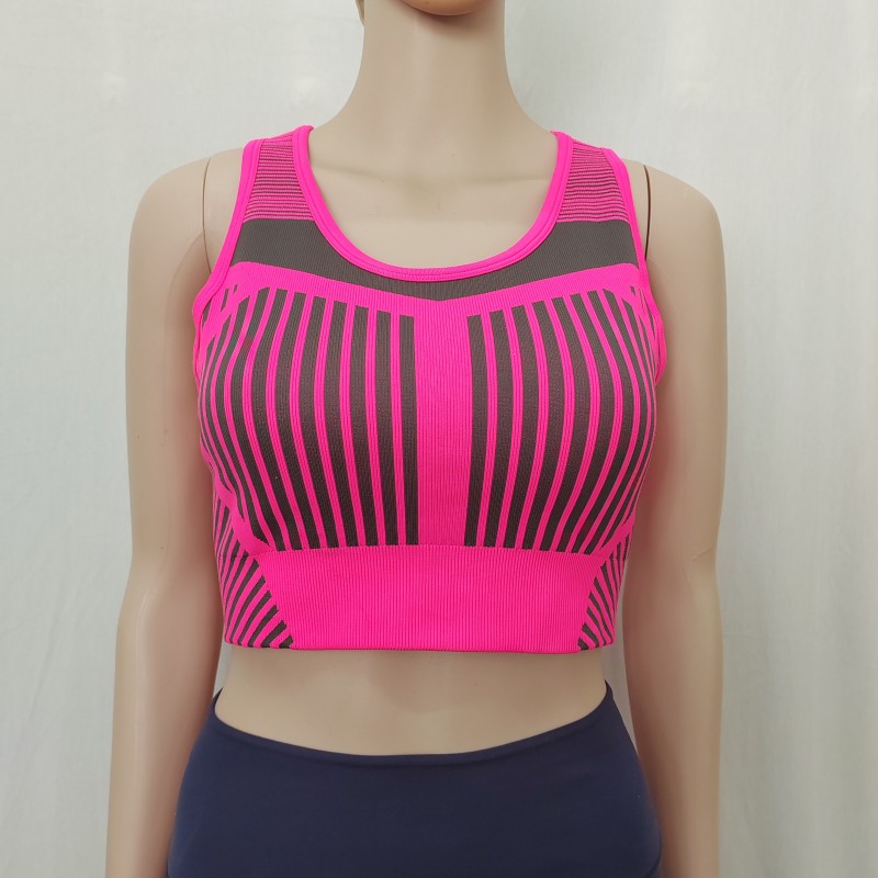 High Elasticity Custom Logo Womens Yoga Bra Clothes