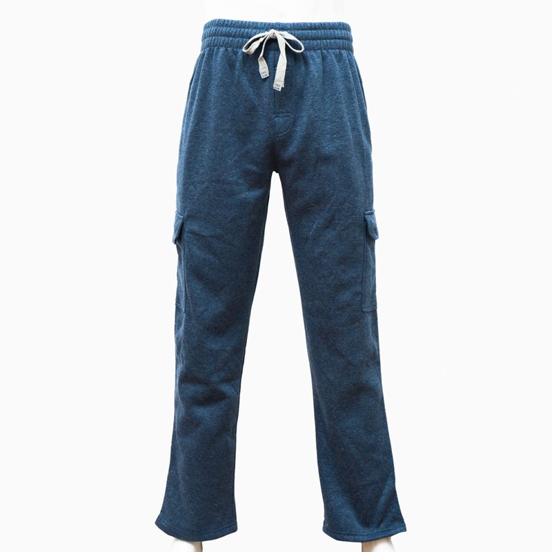 Mens Fleece Casual Long Pants with High Quality 